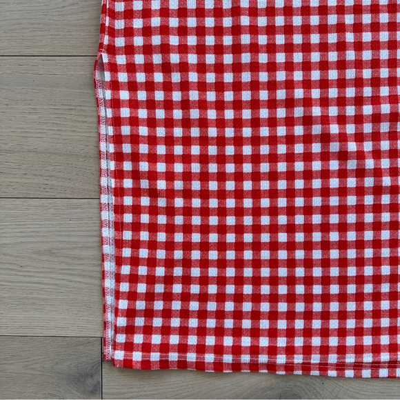 Vero Moda slip midi sundress in red gingham - Picture 2 of 7